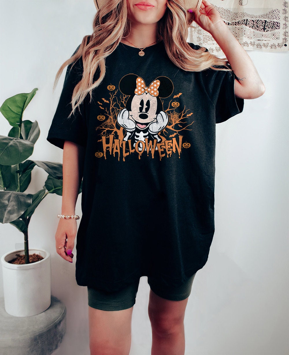 disney minnie halloween shirt