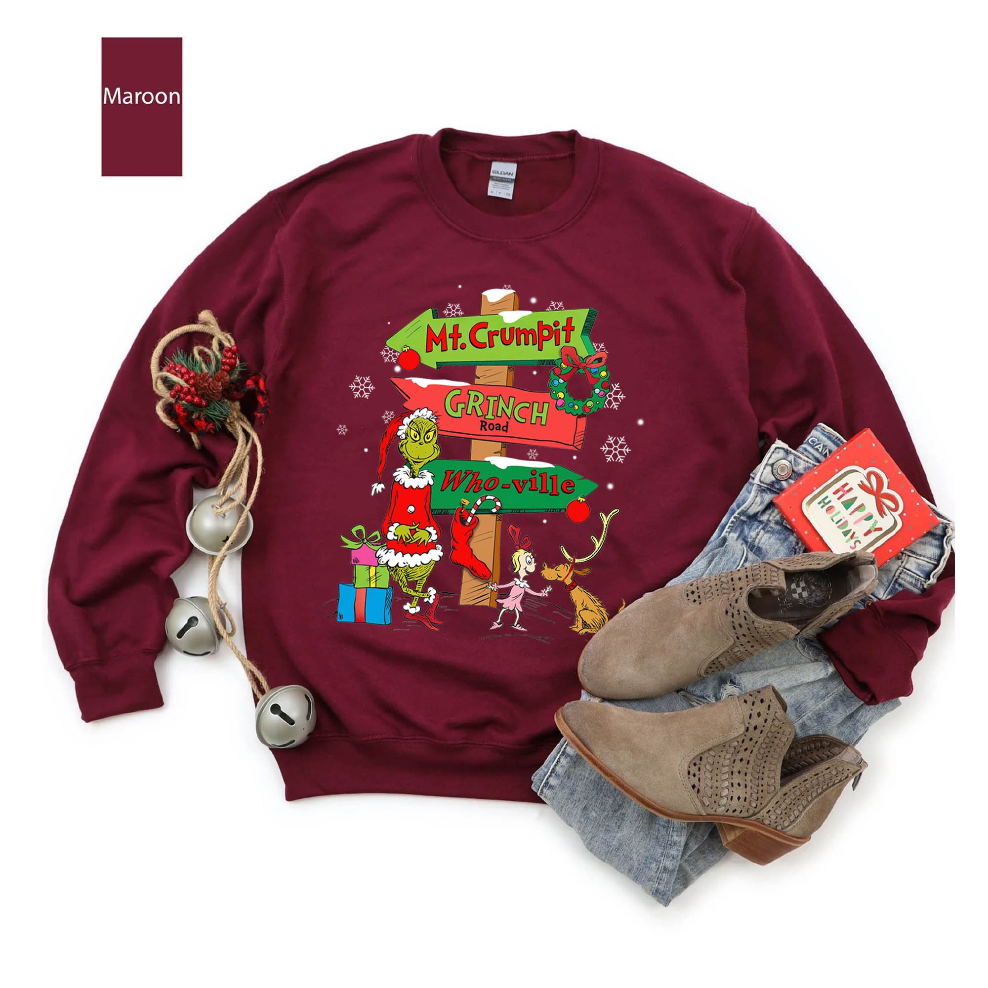 Cindy Lou Christmas Sweatshirt 