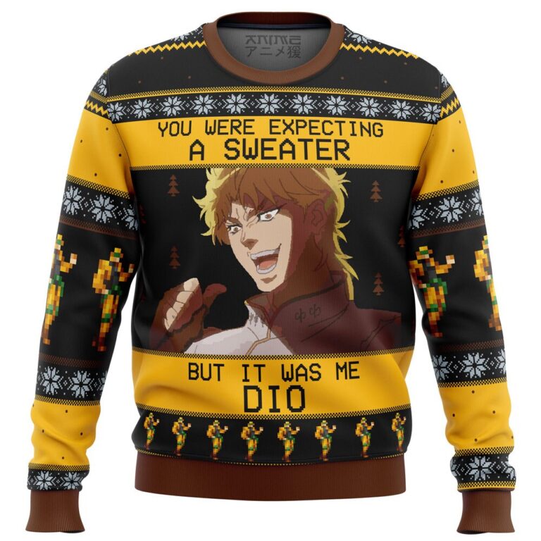 ugly christmas sweater dio